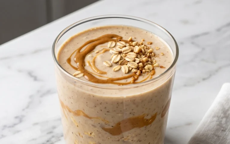 Peanut Butter Oatmeal Smoothie