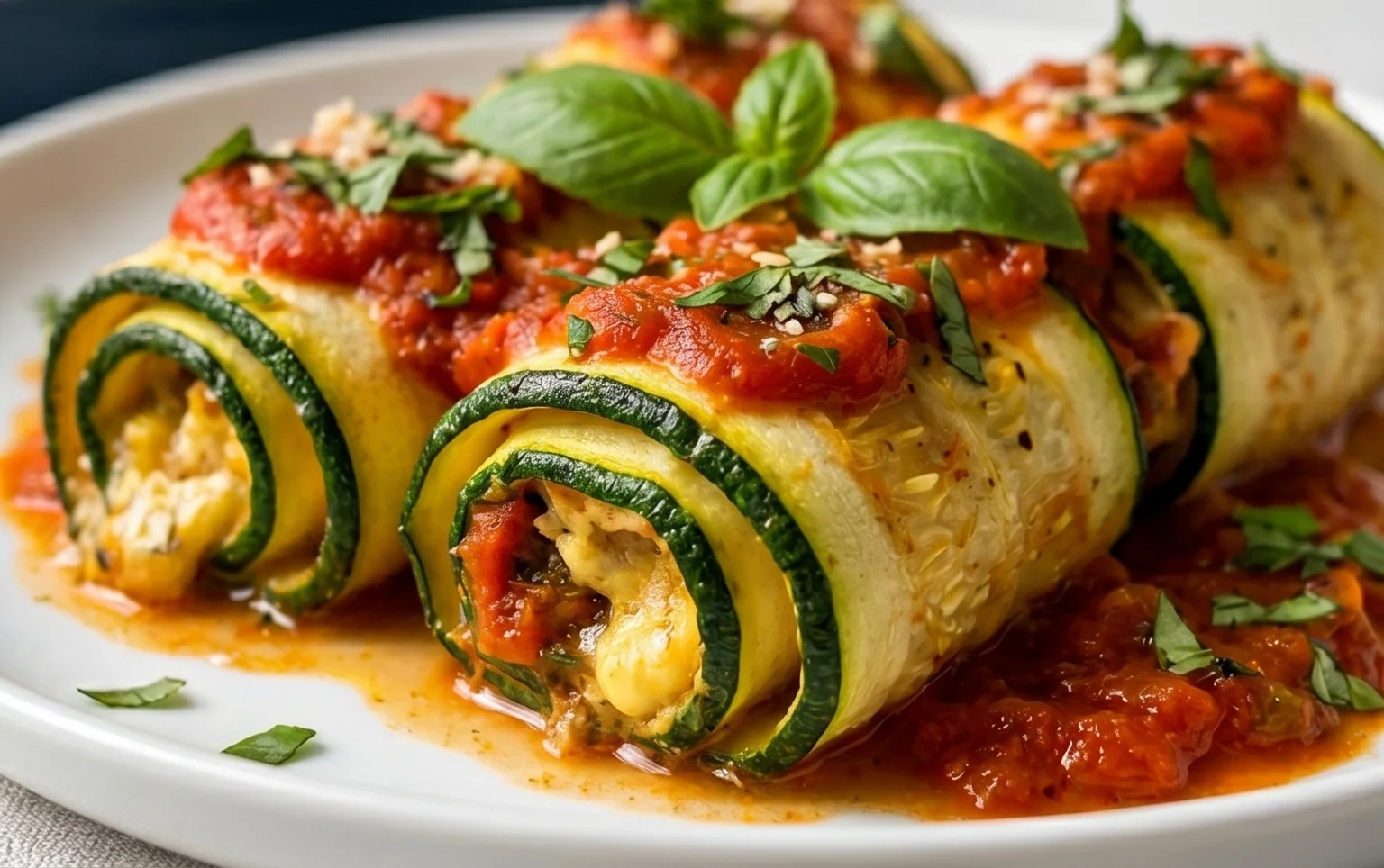 Vegan Zucchini Rollatini