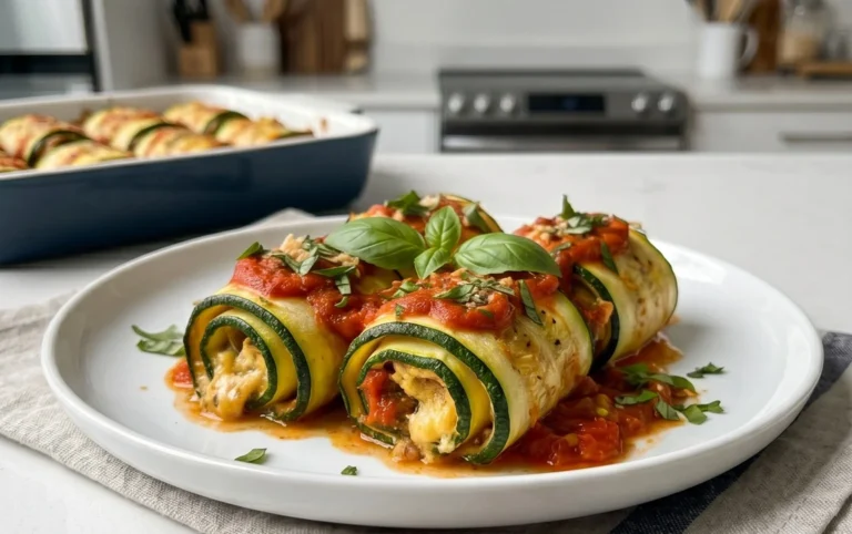Vegan Zucchini Rollatini