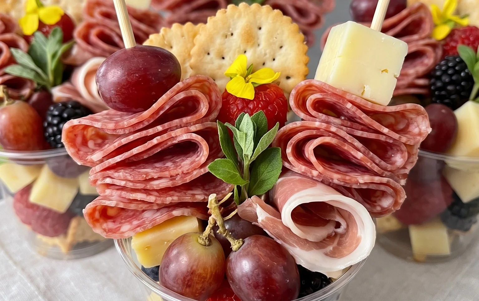 Individual Charcuterie Cups