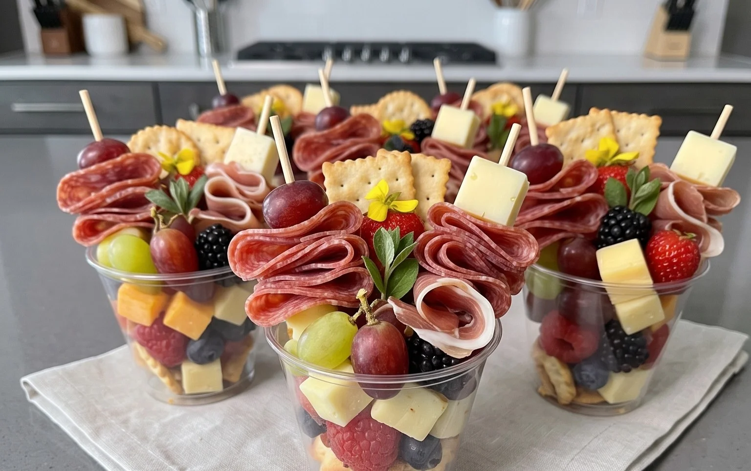Individual Charcuterie Cups