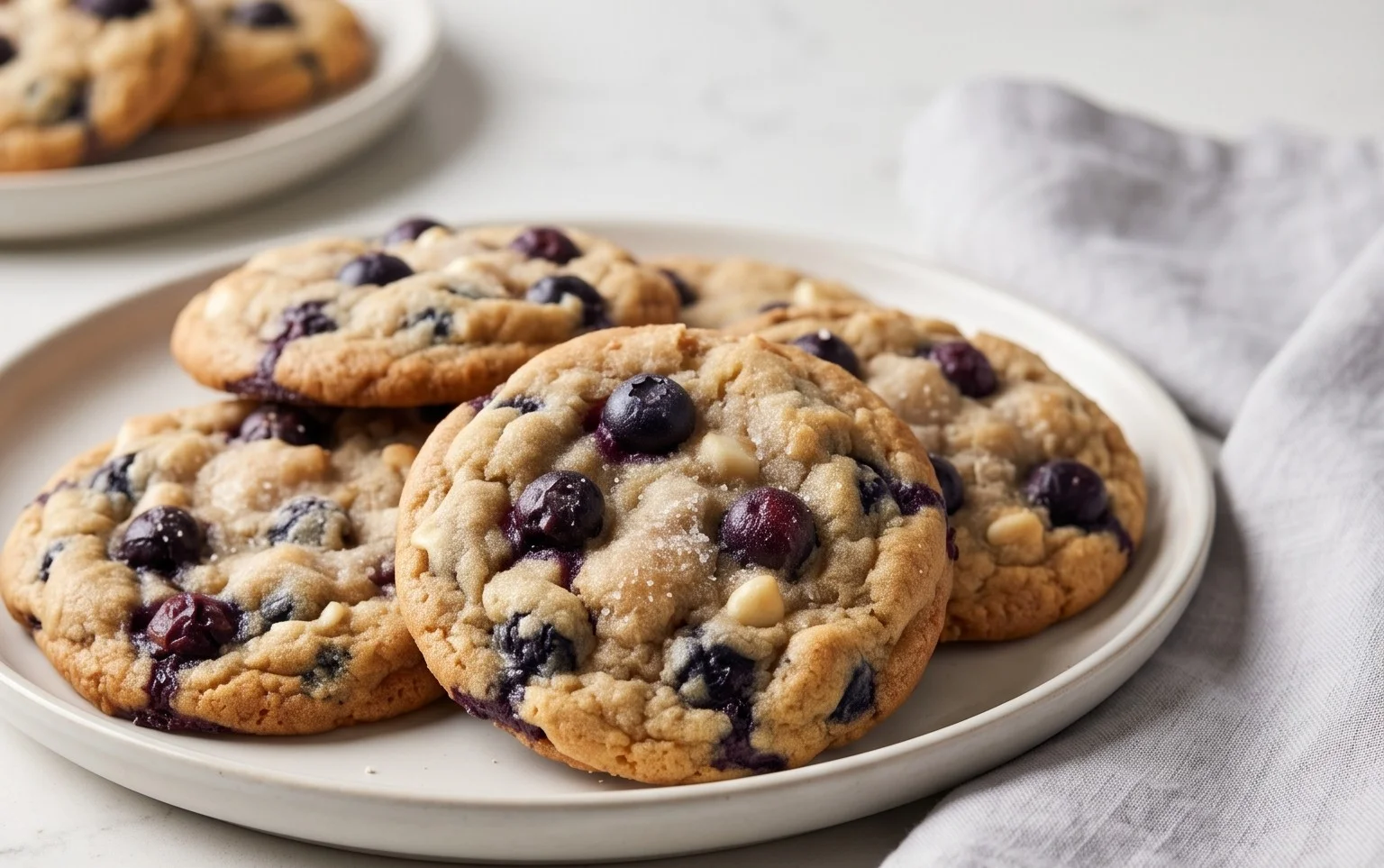 Best Ever Blueberry Cookies