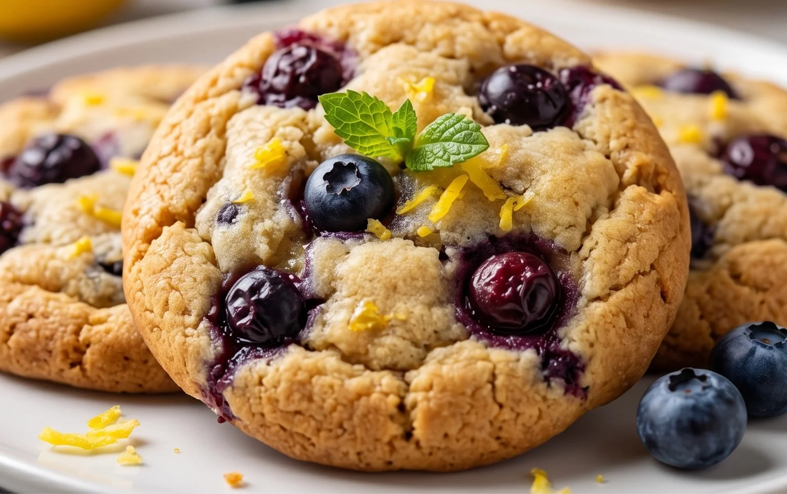 Lemon Blueberry Cookies Recipe
