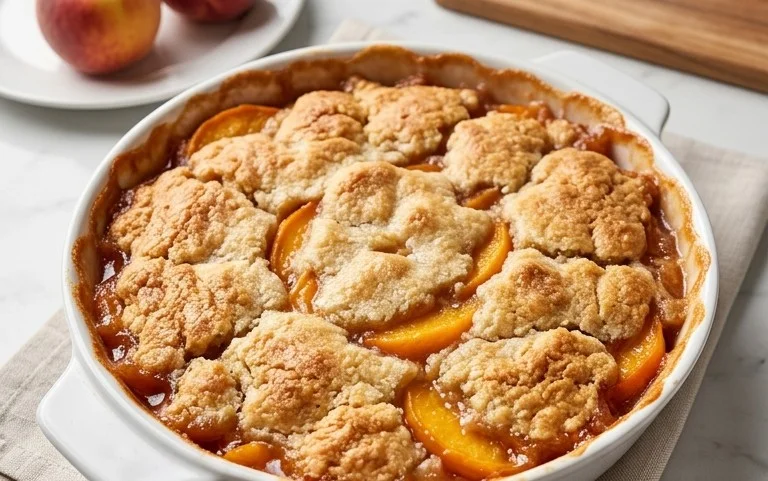 Fresh Peach Cobbler