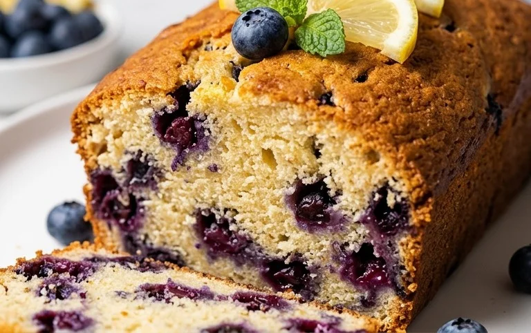 Blueberry and Lemon Loaf