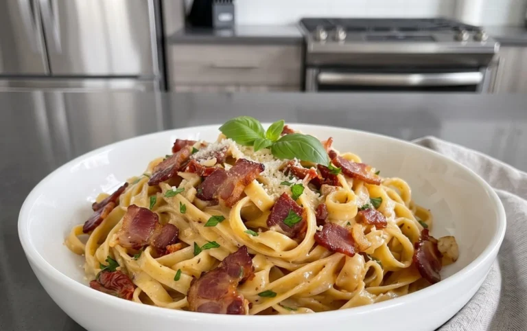 Beef Bacon Pasta