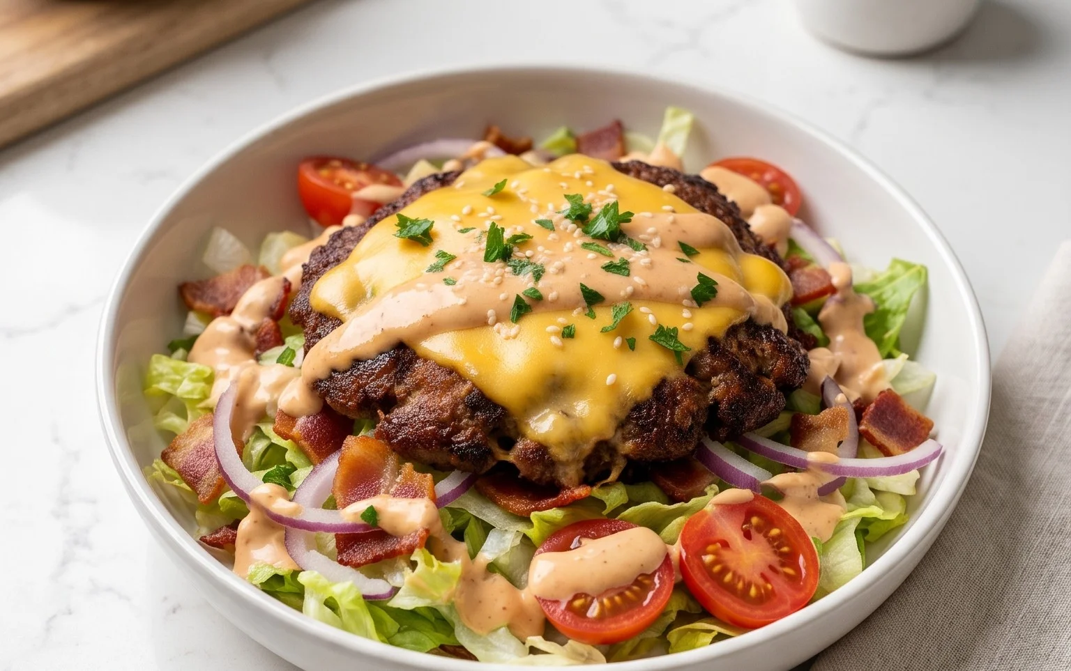 Smash Burger Bowl