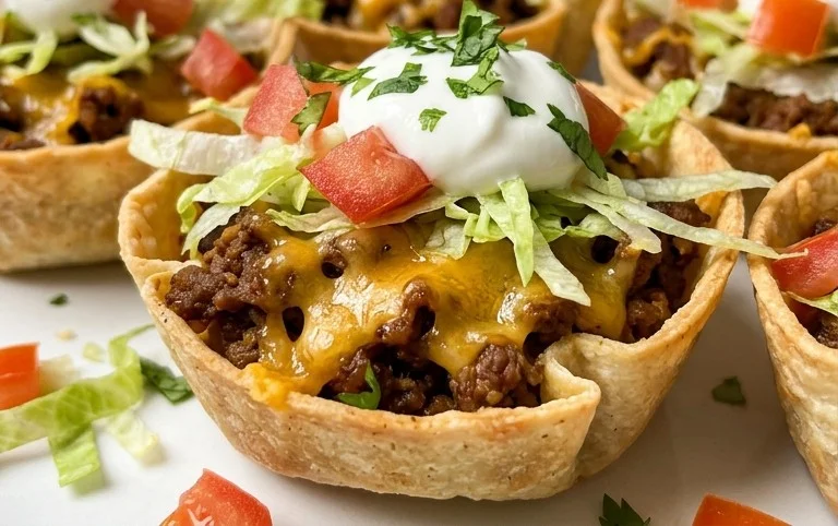 Easy Taco Cups