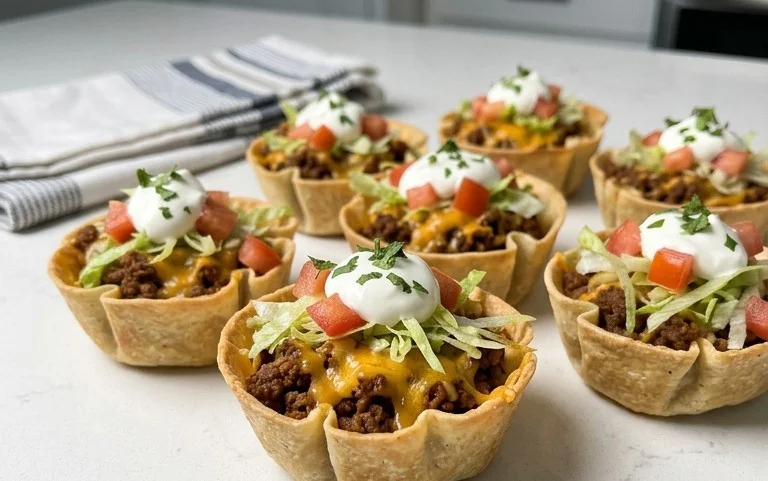 Easy Taco Cups