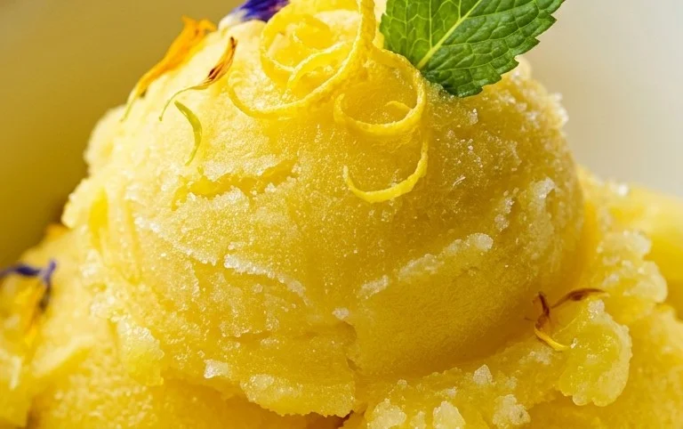 Lemon Sorbet