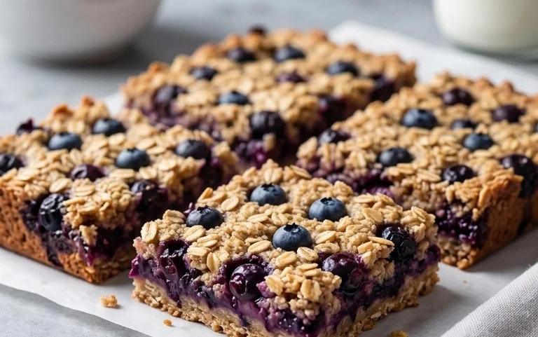 Blueberry Oatmeal Bars