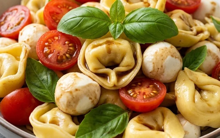 Tortellini Caprese Salad
