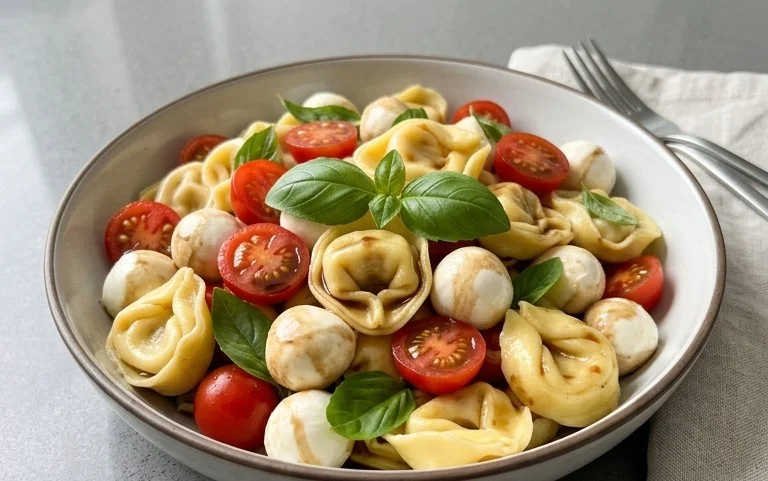 Tortellini Caprese Salad