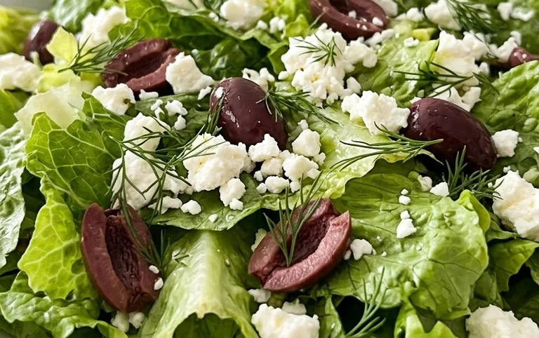 Maroulosalata (Greek Lettuce Salad)