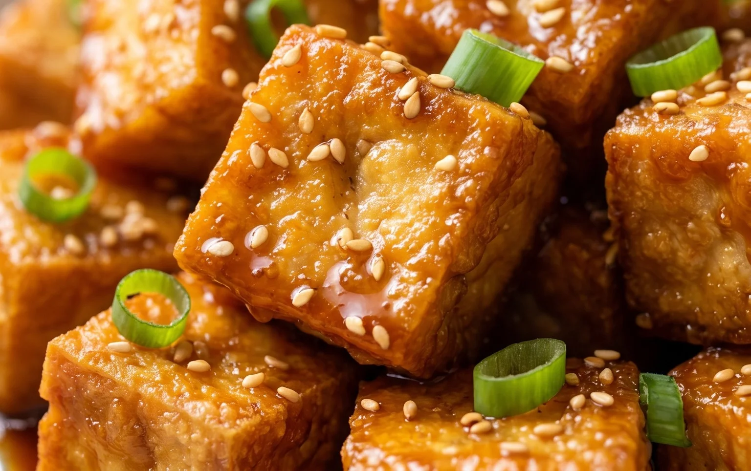 Honey Garlic Tofu
