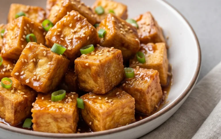 Honey Garlic Tofu