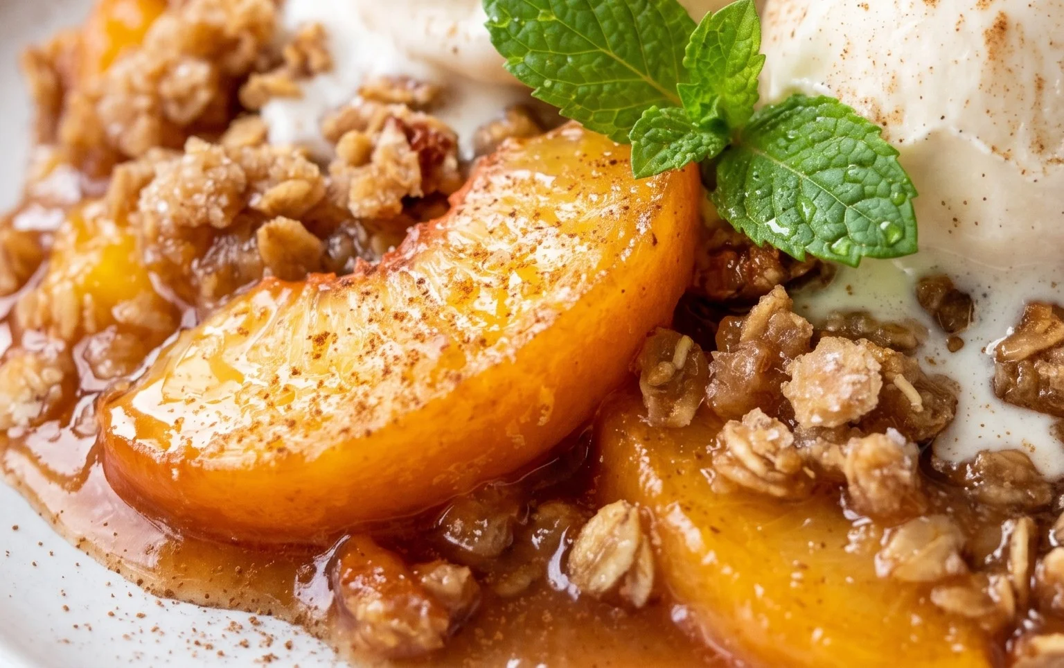Peach Crisp