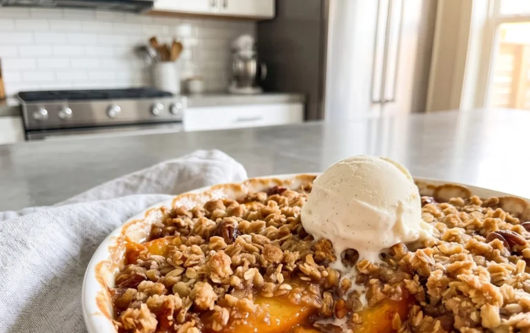Peach Crisp