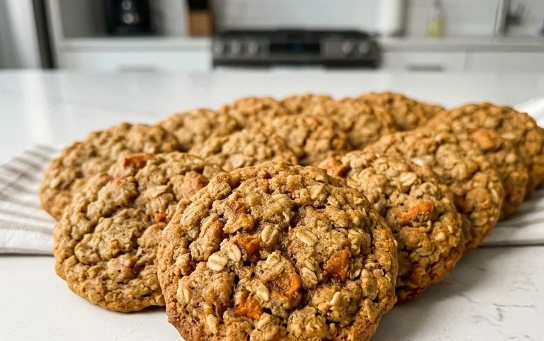 Sweet Potato Oatmeal Cookies