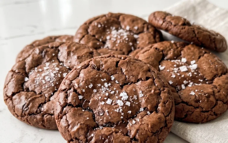 Salted Brownie Cookies