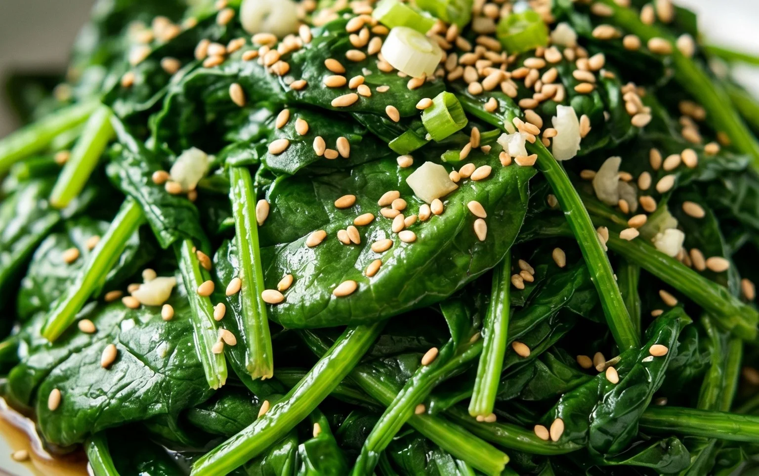 Korean Spinach Salad (Sigeumchi Namul)