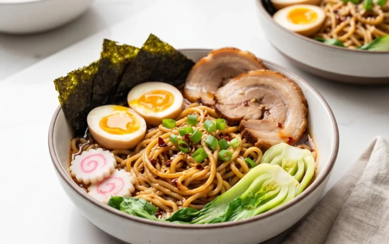 Easy Saucy Ramen Noodles