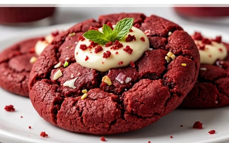 Crum extractbl red velvet cupcake cookies