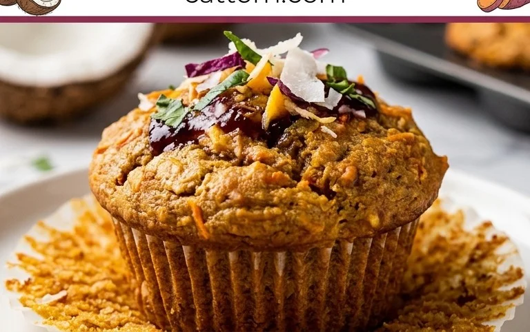 Anti-Inflammatory Coconut and Sweet Potato Muffin Recipe