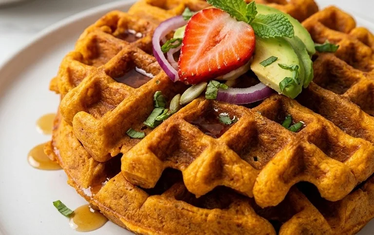 Sweet Potato Waffles