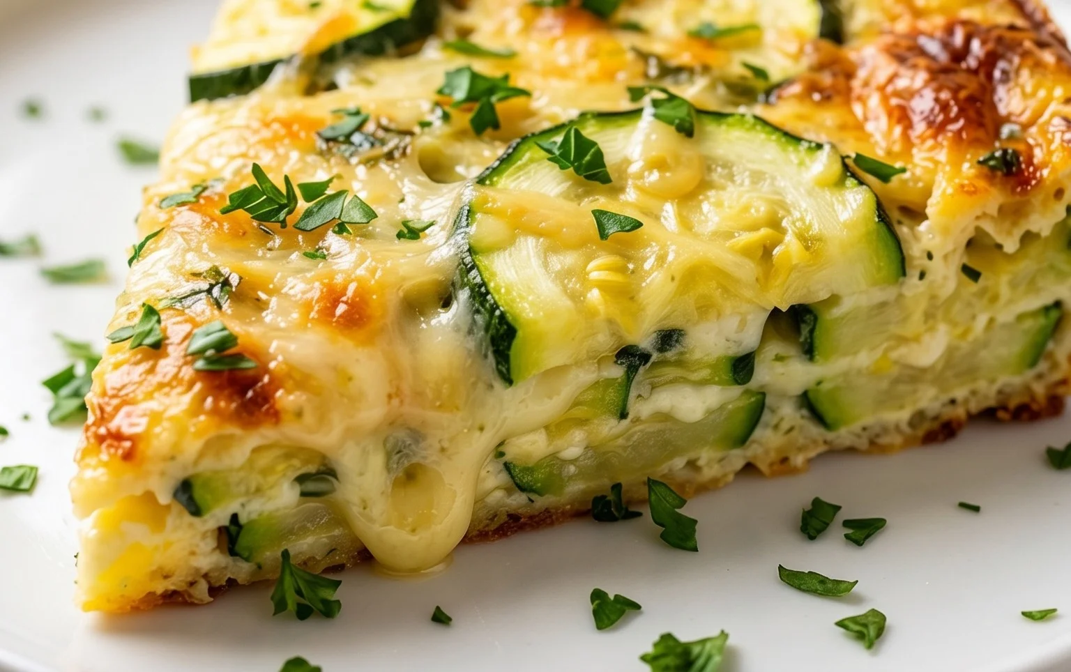 Crustless Zucchini Quiche Recipe