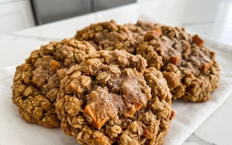 Cinnamon Sweet Potato Breakfast Cookies