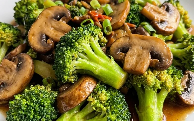 Broccoli and Mushroom Stir Fry