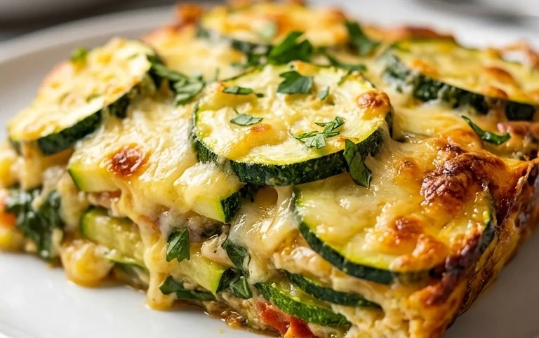 Baked Zucchini and Cheese