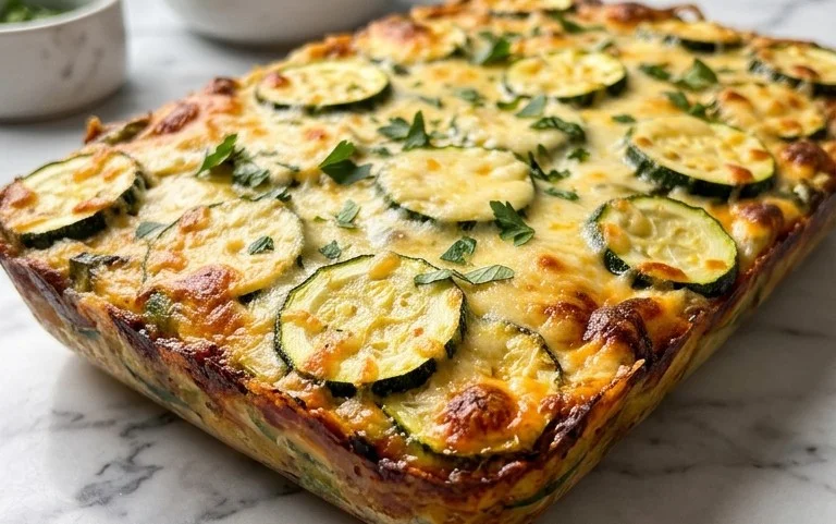 Baked Zucchini and Cheese