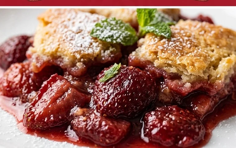 Strawberry Cobbler
