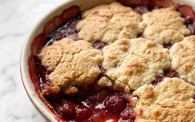 Strawberry Cobbler