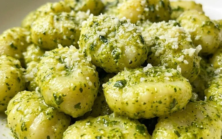 Creamy Pesto Gnocchi
