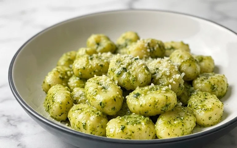 Creamy Pesto Gnocchi