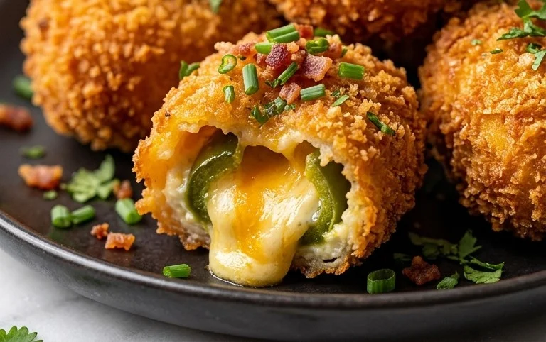 Fried Jalapeno Popper Bites
