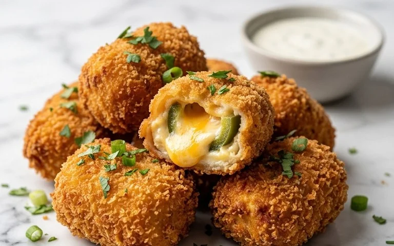 Fried Jalapeno Popper Bites