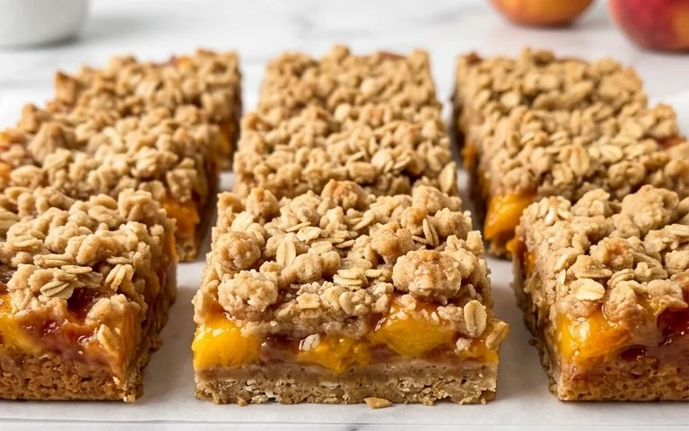 Fresh Peach Crum extractb Bars