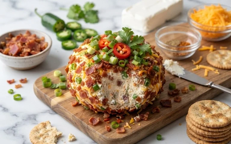 Jalapeno Popper Cheese Ball