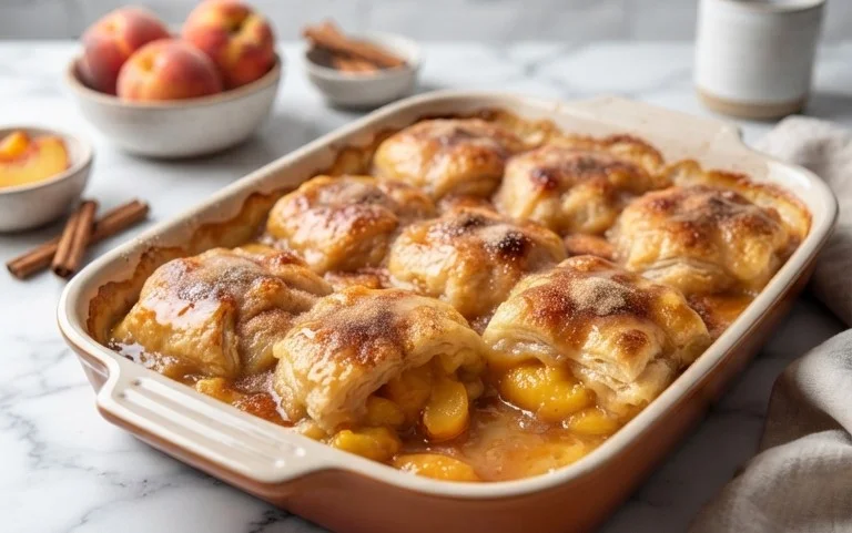 Peach Dumplings