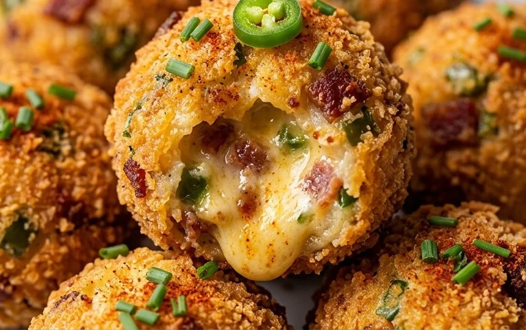 Beef Bacon Jalapeño Popper Cheese Balls