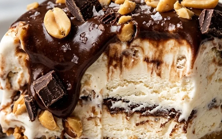 Buster Bar Ice Cream Dessert