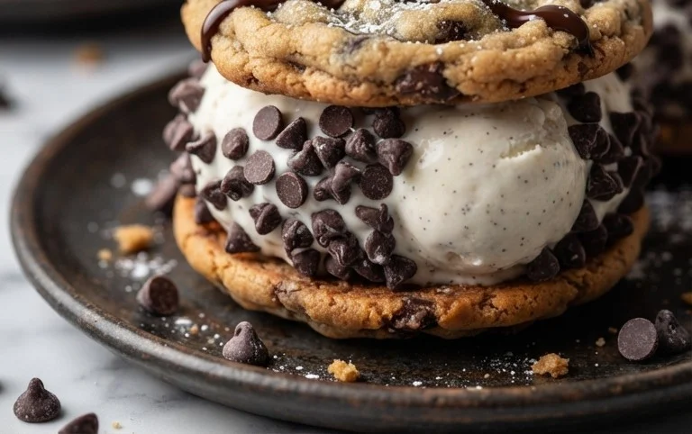 Cookie Ice Cream Sandwiches (Like a Chipwich!)
