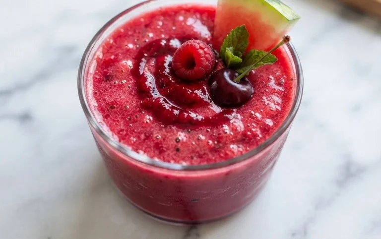 Watermelon Cherry Berry Beet Juice
