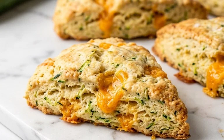 Zucchini Cheddar Scones