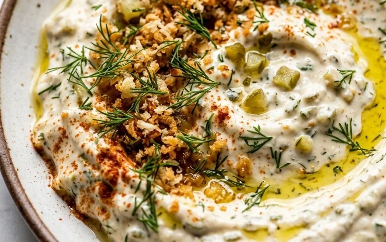 Easy Fried Pickle Dip (Dairy-Free Option)