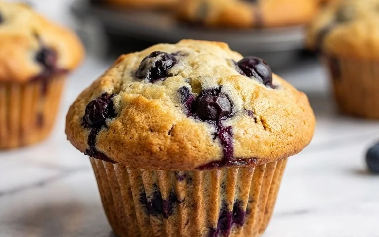 Homemade Blueberry Muffins
